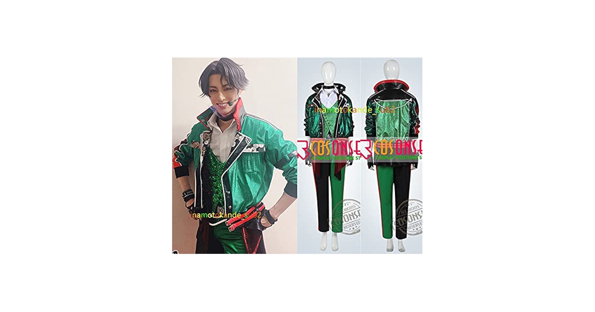 【新品未使用】豊前江 刀剣乱舞 ミュージカル コスプレ衣装 刀剣乱舞 ミュジカル 静かの海のパライソ 豊前江 コスプレ衣装